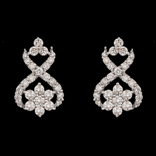 14K Yellow Gold Diamond Earrings - 0.67ct SI-IJ
