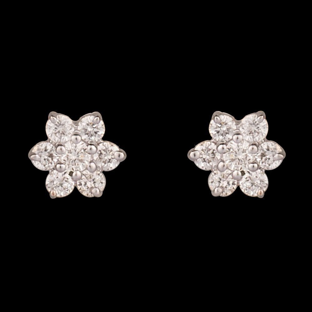 14K Yellow Gold Diamond Earrings - 0.2ct SI-GH