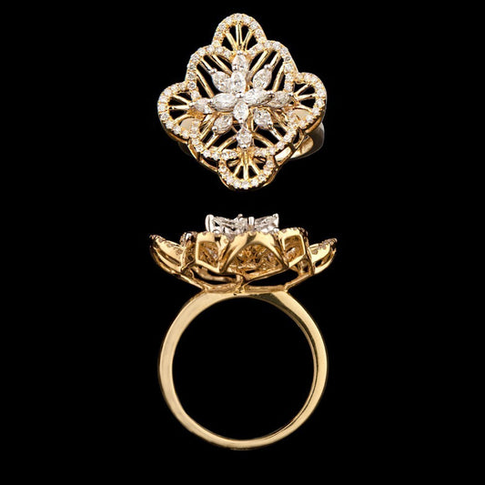 14K Yellow Gold Diamond Ring - 1.23ct SI-GHI