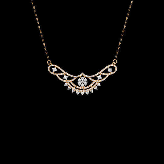 14K Yellow Gold Diamond Tanmaniya - 1.04ct VVS-VS-GH