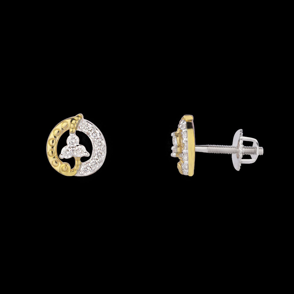 14K Rose Gold Diamond Earrings - 0.225ct VS-SI-IJ