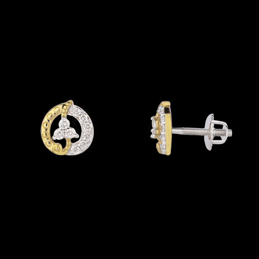 14K Rose Gold Diamond Earrings - 0.225ct VS-SI-IJ