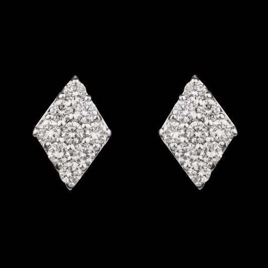 14K Yellow Gold Diamond Earrings - 0.26ct VS-SI-HI