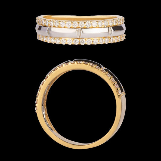 14K Yellow Gold Diamond Jewellery - 0.62ct VVS-VS-GH