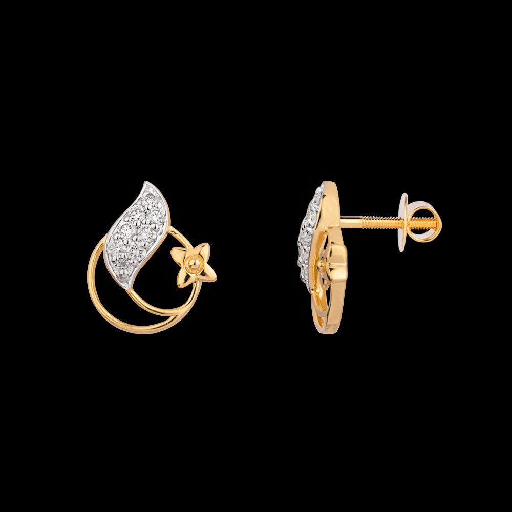 18K Yellow Gold Diamond Jewellery - 0.261ct VVS-VS-GH
