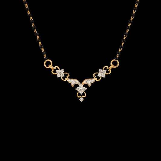 14K Yellow Gold Diamond Tanmaniya - 0.36ct VS-GH