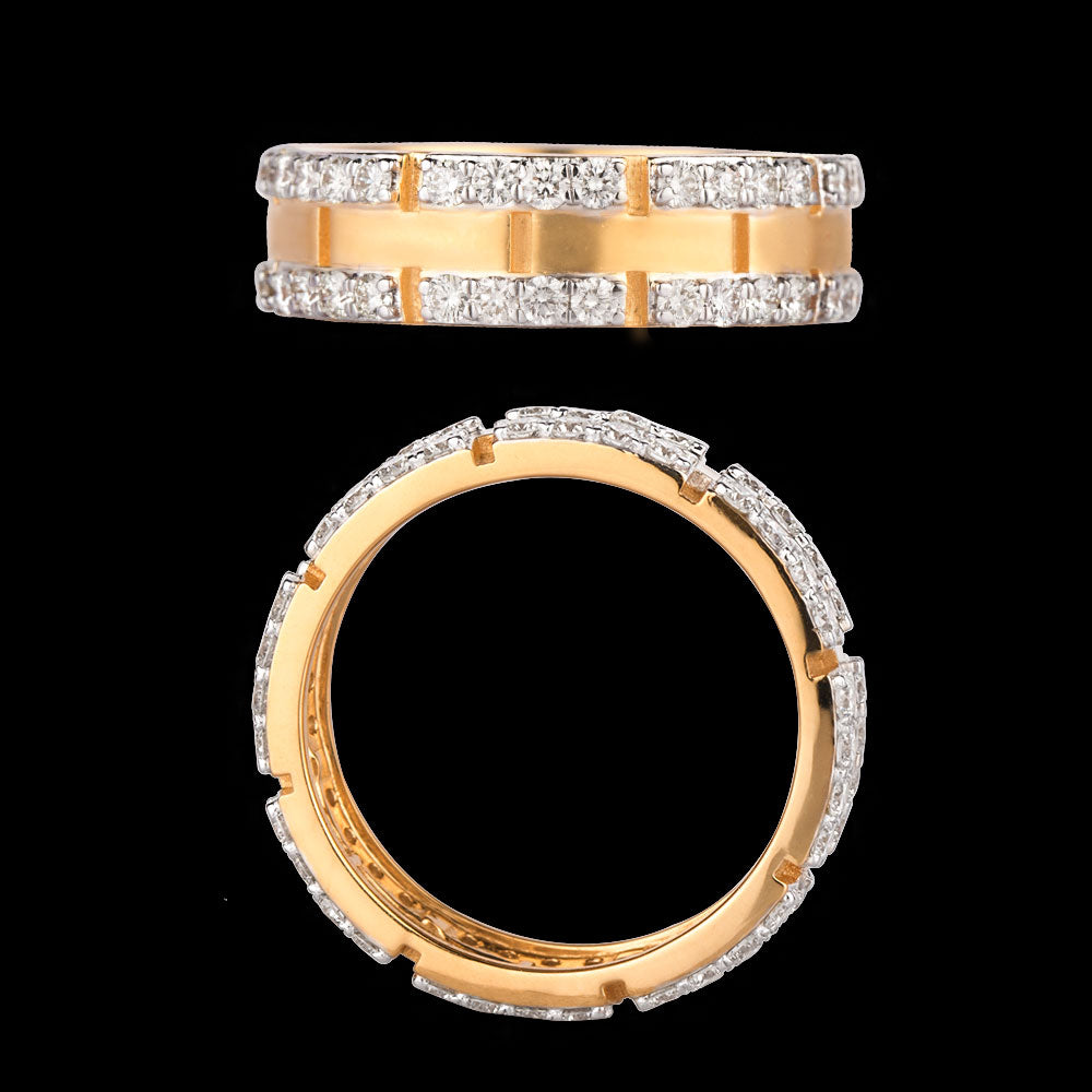 18K Yellow Gold Diamond Jewellery - 1.663ct VVS-VS-IJ