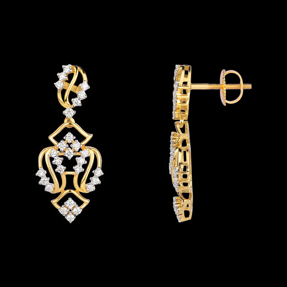 14K Yellow Gold Diamond Jewellery - 0.797ct VVS-VS-GH
