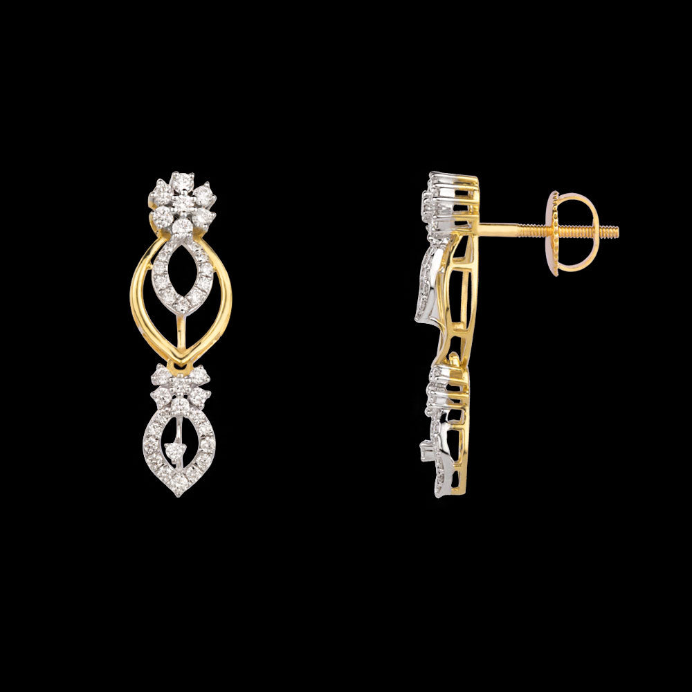 18K Yellow Gold Diamond Jewellery - 0.86ct VVS-VS-GH