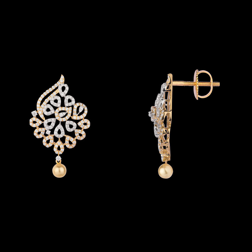 18K Yellow Gold Diamond Jewellery - 2.42ct VVS-VS-GHI with Colour Stones