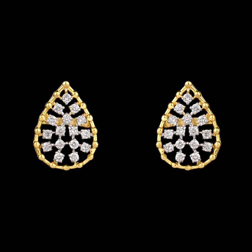18K Yellow Gold Diamond Jewellery - 0.48ct VVS-VS-HI