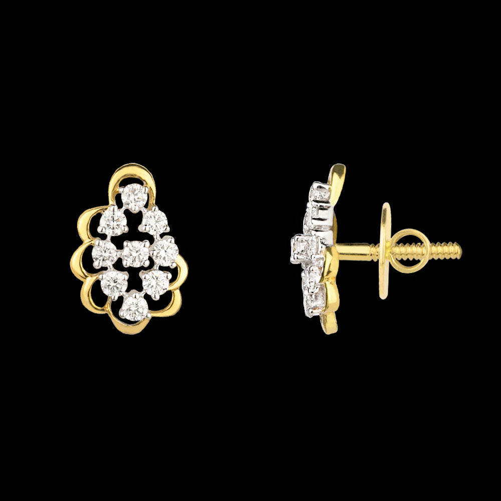 18K Yellow Gold Diamond Jewellery - 0.61ct VVS-VS-GH