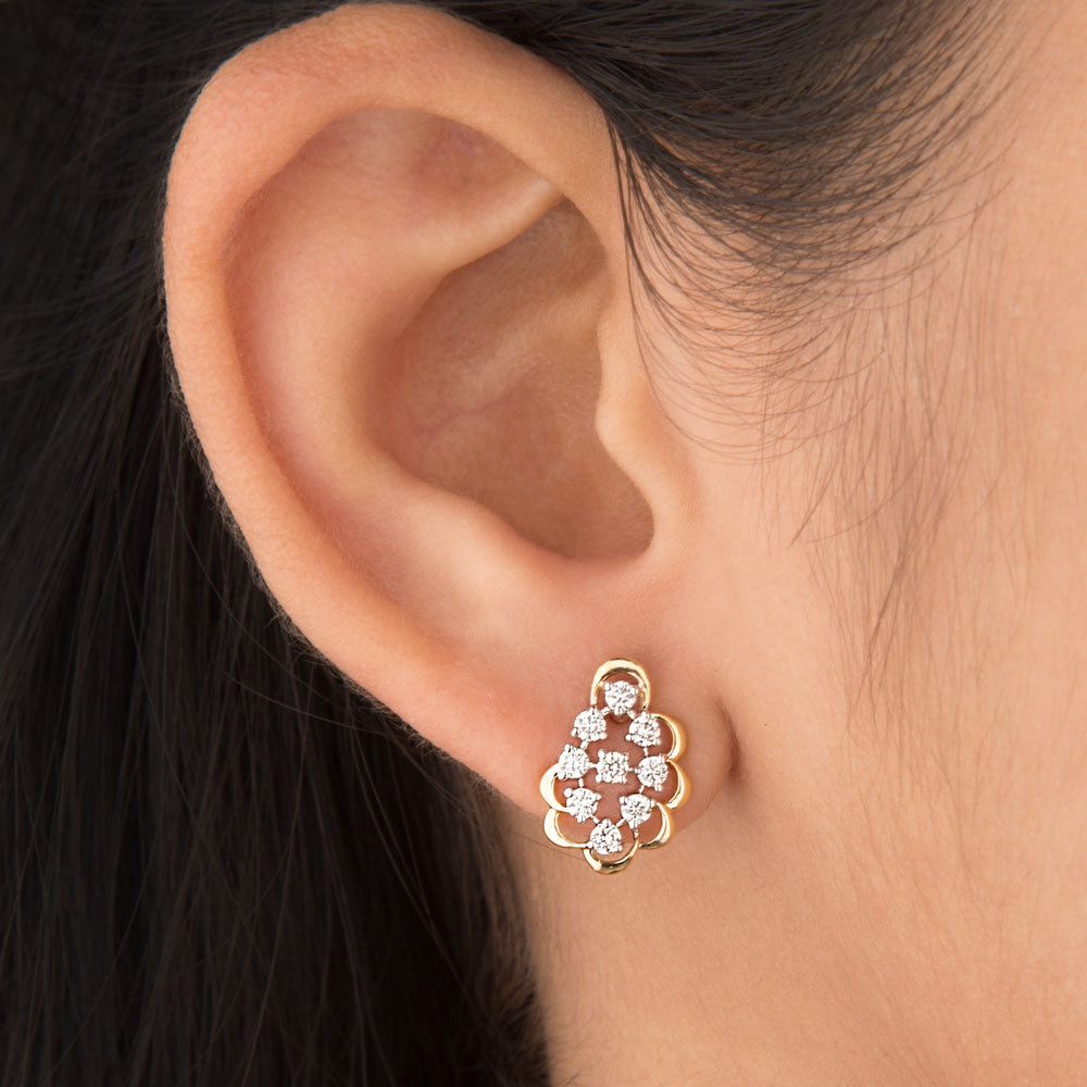 18K Yellow Gold Diamond Jewellery - 0.61ct VVS-VS-GH
