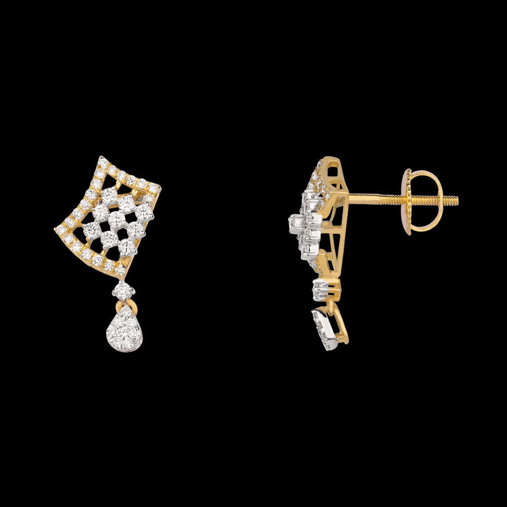 18K Yellow Gold Diamond Jewellery - 0.82ct VVS-VS-EF