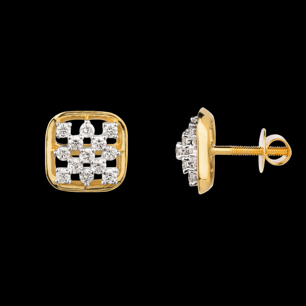 14K Yellow Gold Diamond Jewellery - 0.686ct VVS-VS-IJ