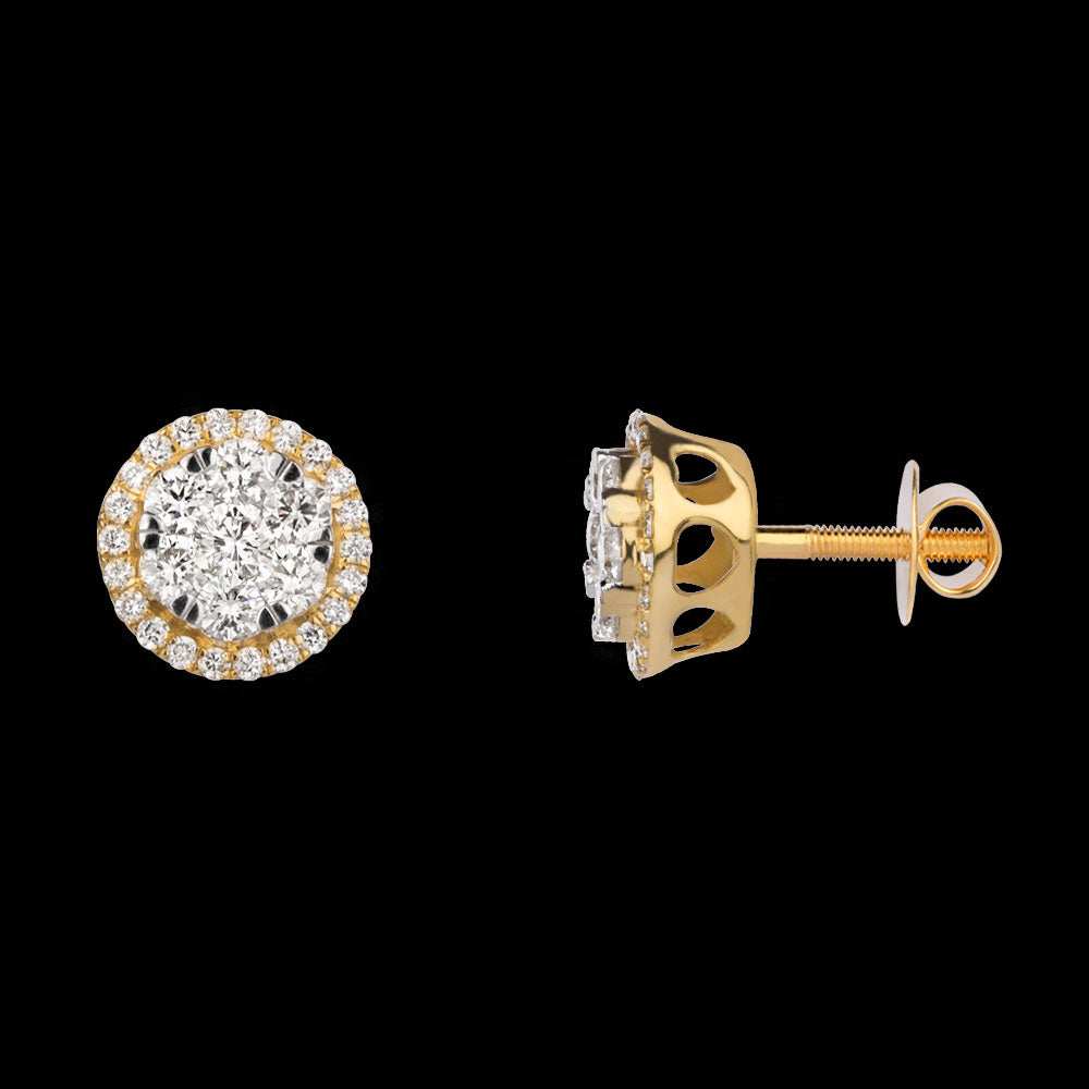 18K Yellow Gold Diamond Jewellery - 0.559ct VVS-VS-GH