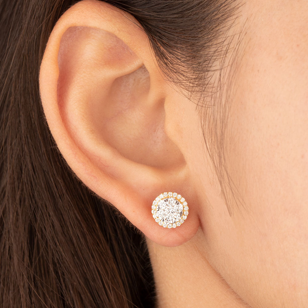 18K Yellow Gold Diamond Jewellery - 0.559ct VVS-VS-GH