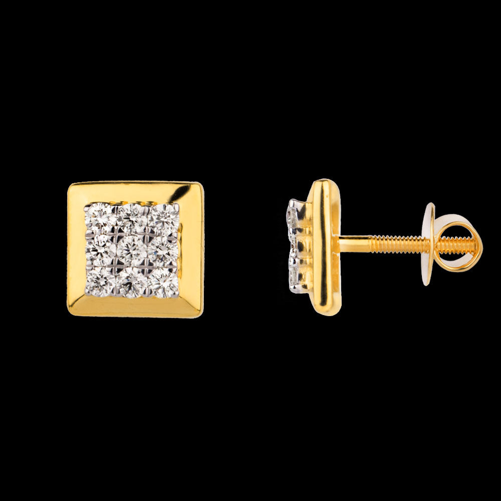 18K Yellow Gold Diamond Jewellery - 0.91ct VVS-VS-EF