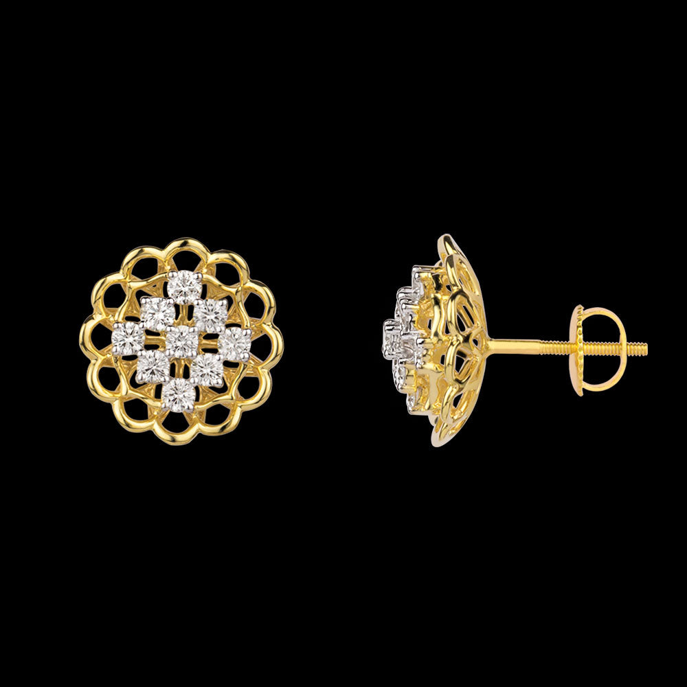 14K Yellow Gold Diamond Jewellery - 0.87ct VVS-VS-JK