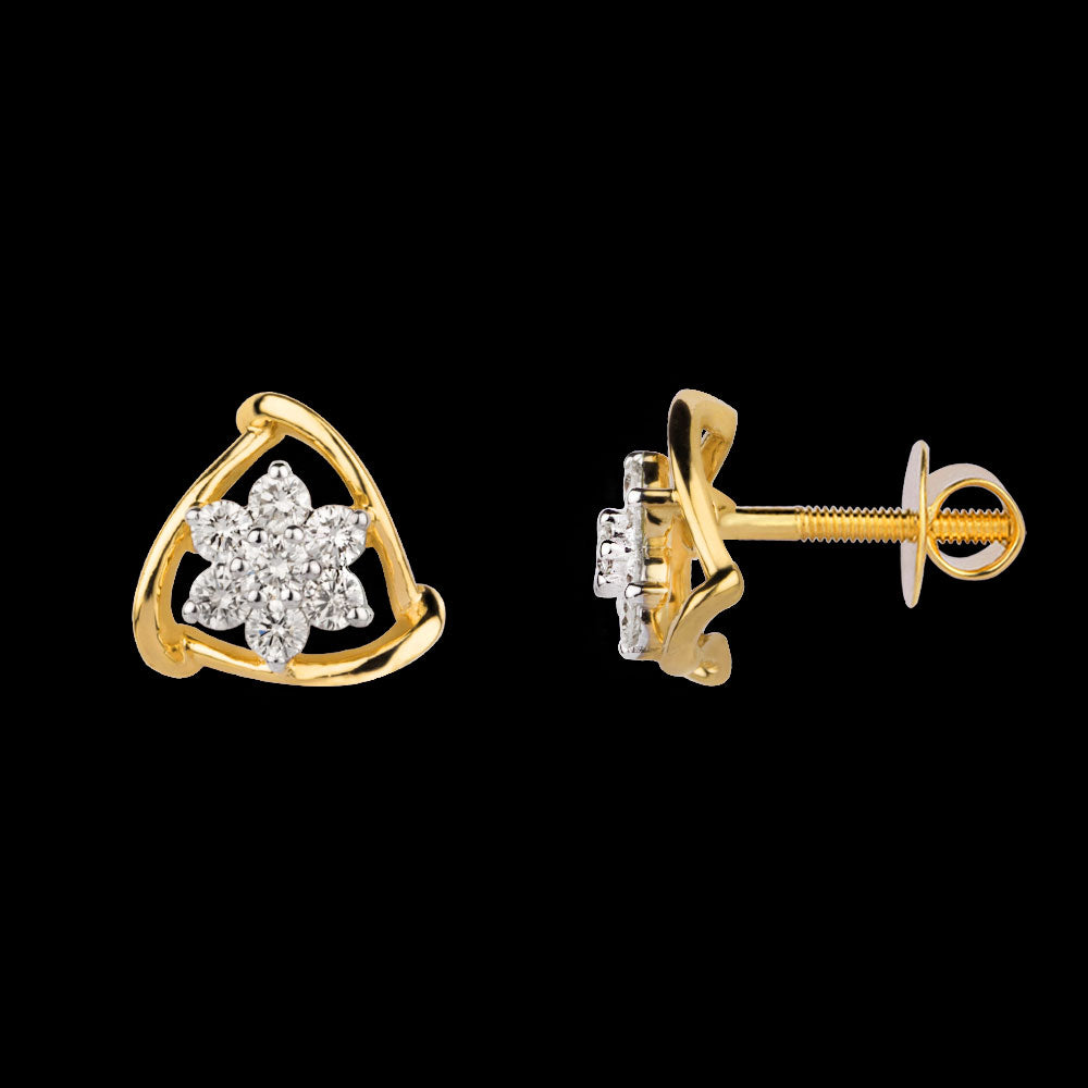 14K Yellow Gold Diamond Jewellery - 0.496ct VVS-VS-HI