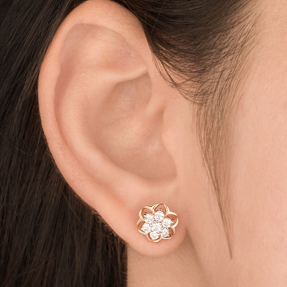 18K Yellow Gold Diamond Jewellery - 0.646ct VS-GH