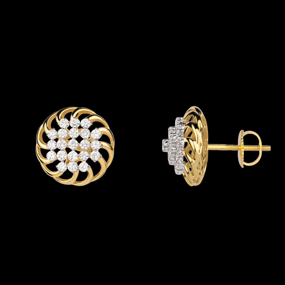 14K Yellow Gold Diamond Jewellery - 0.97ct SI-HI