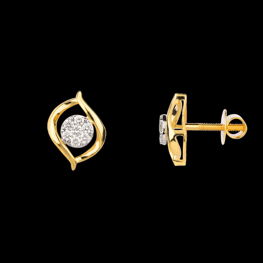 14K Yellow Gold Diamond Jewellery - 0.441ct VVS-VS-JK