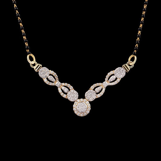 14K Yellow Gold Diamond Tanmaniya - 0.89ct VVS-VS-GH