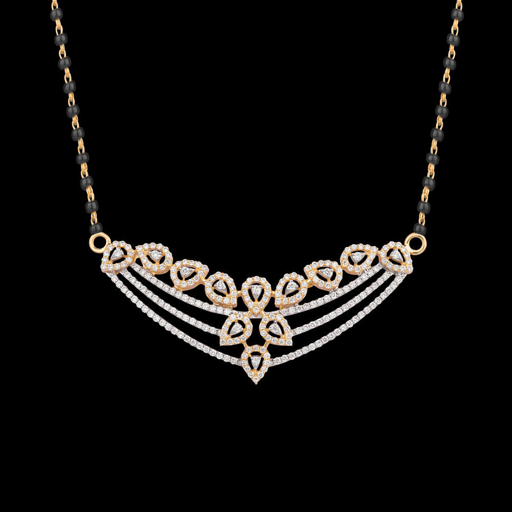 18K Yellow Gold Diamond Tanmaniya - 1.118ct VS-SI-FG