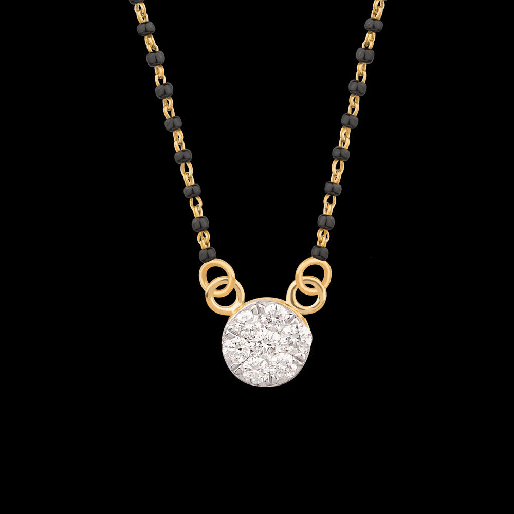 18K Yellow Gold Diamond Tanmaniya - 0.179ct VS-GH