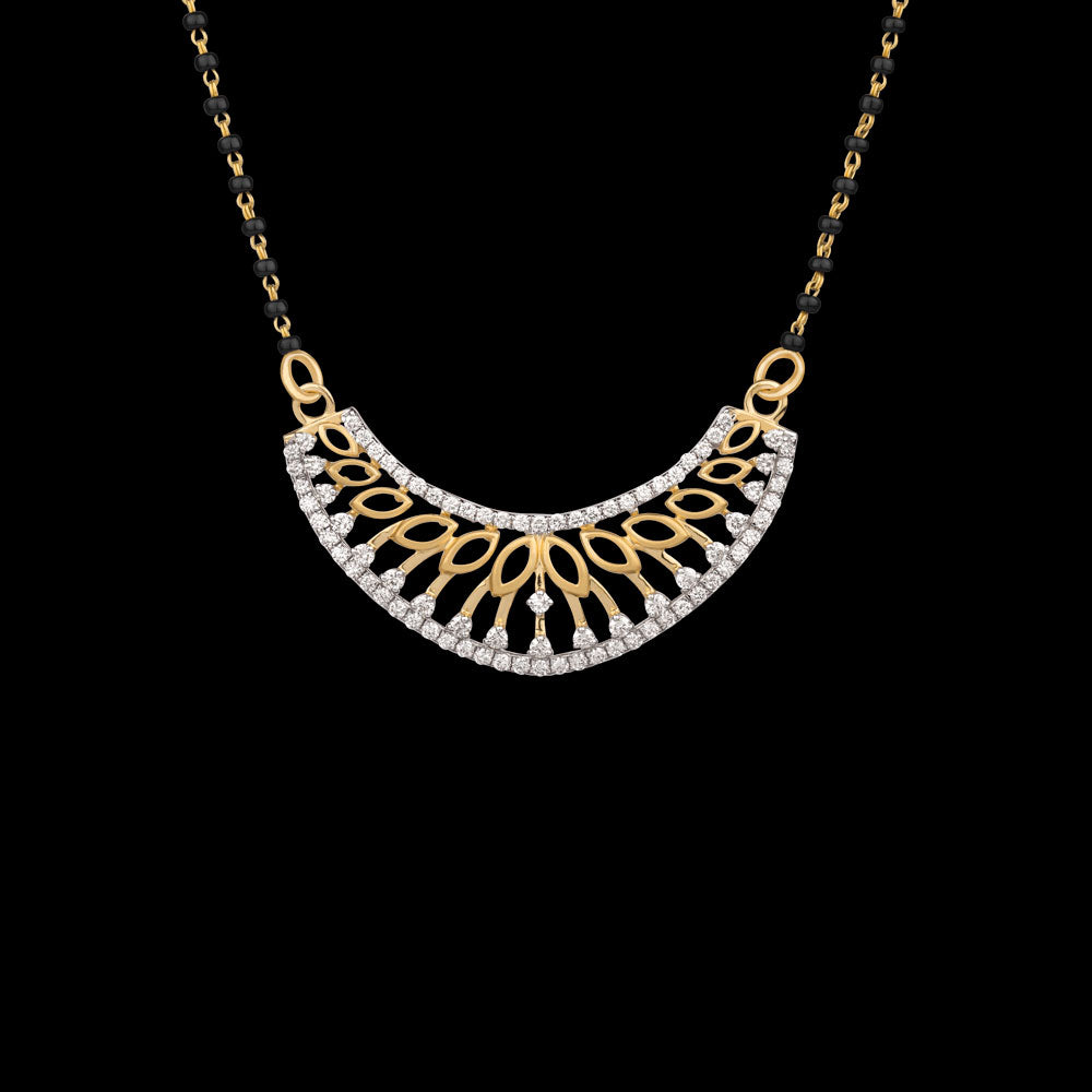 18K Yellow Gold Diamond Tanmaniya - 0.92ct VVS-VS-GH