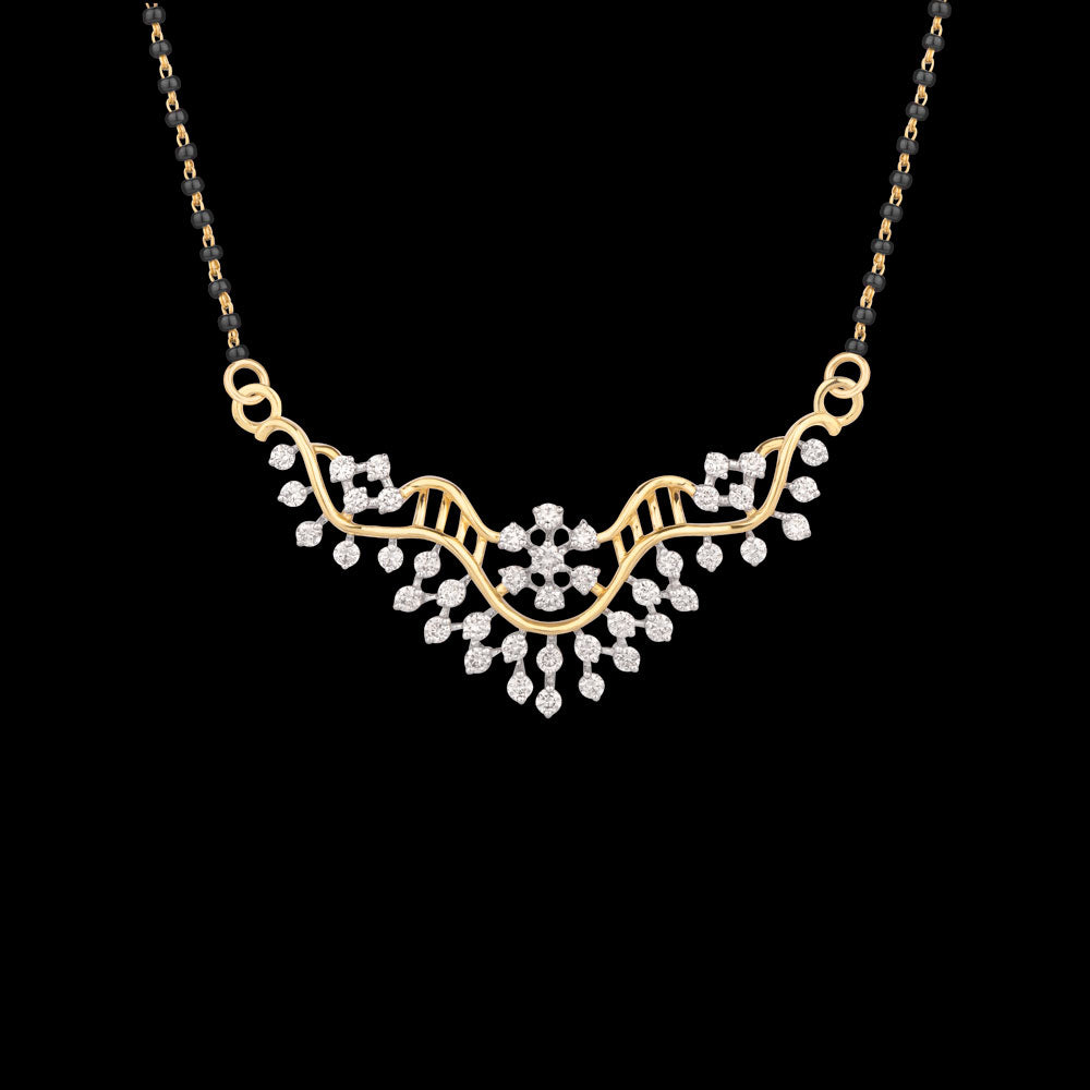 18K Yellow Gold Diamond Tanmaniya - 1.158ct VVS-VS-GHI