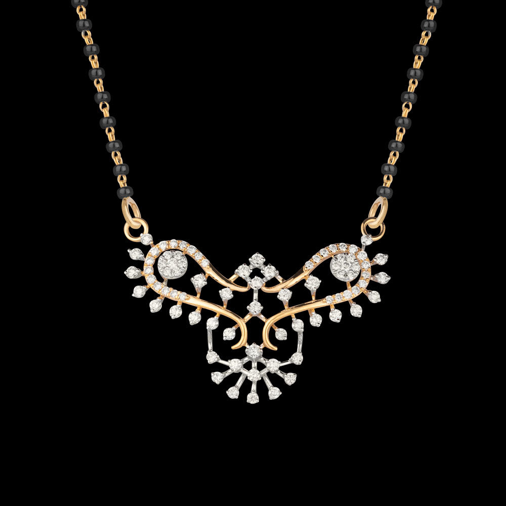 18K Yellow Gold Diamond Tanmaniya - 1.11ct VVS-VS-GH
