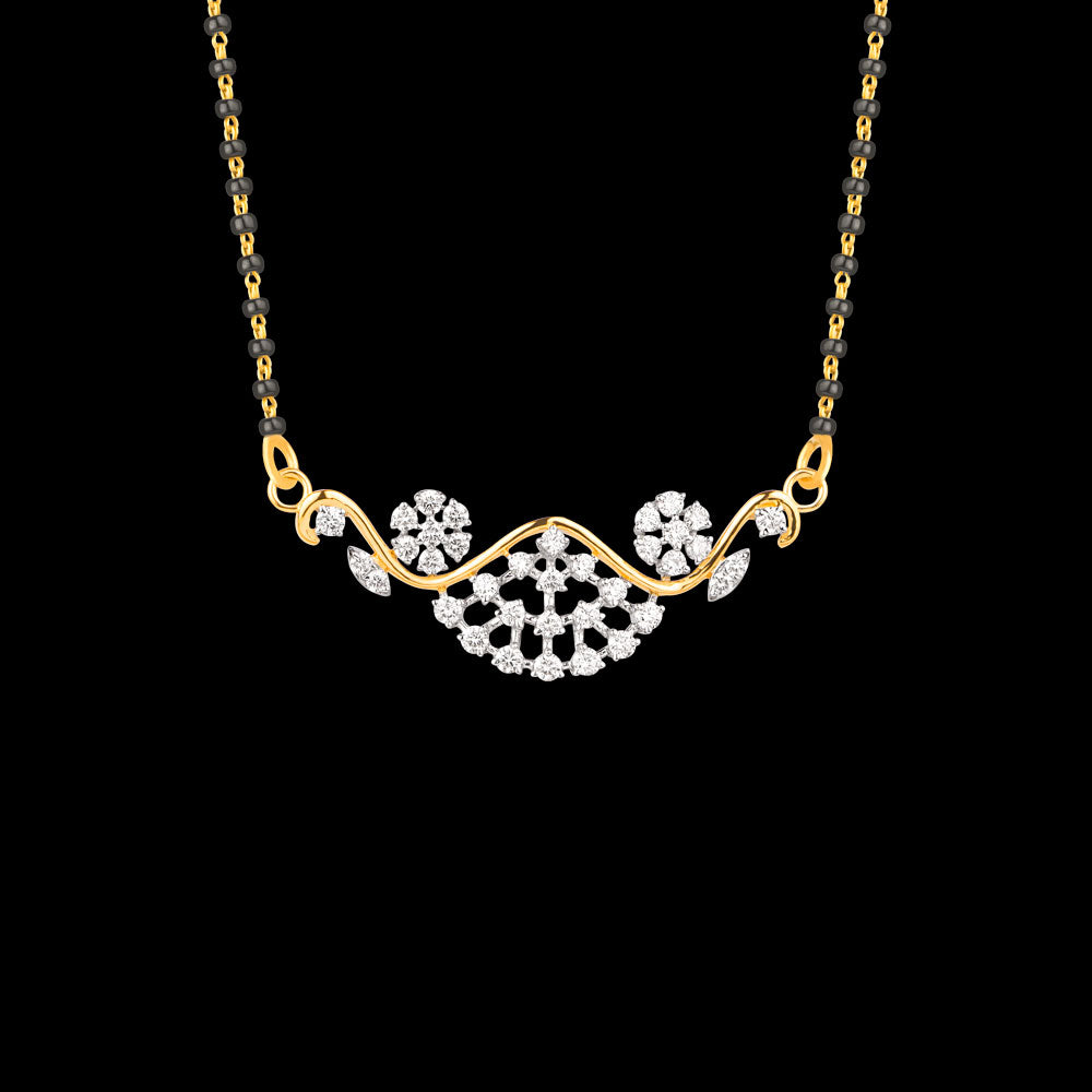 18K Yellow Gold Diamond Tanmaniya - 1.086ct VVS-FG