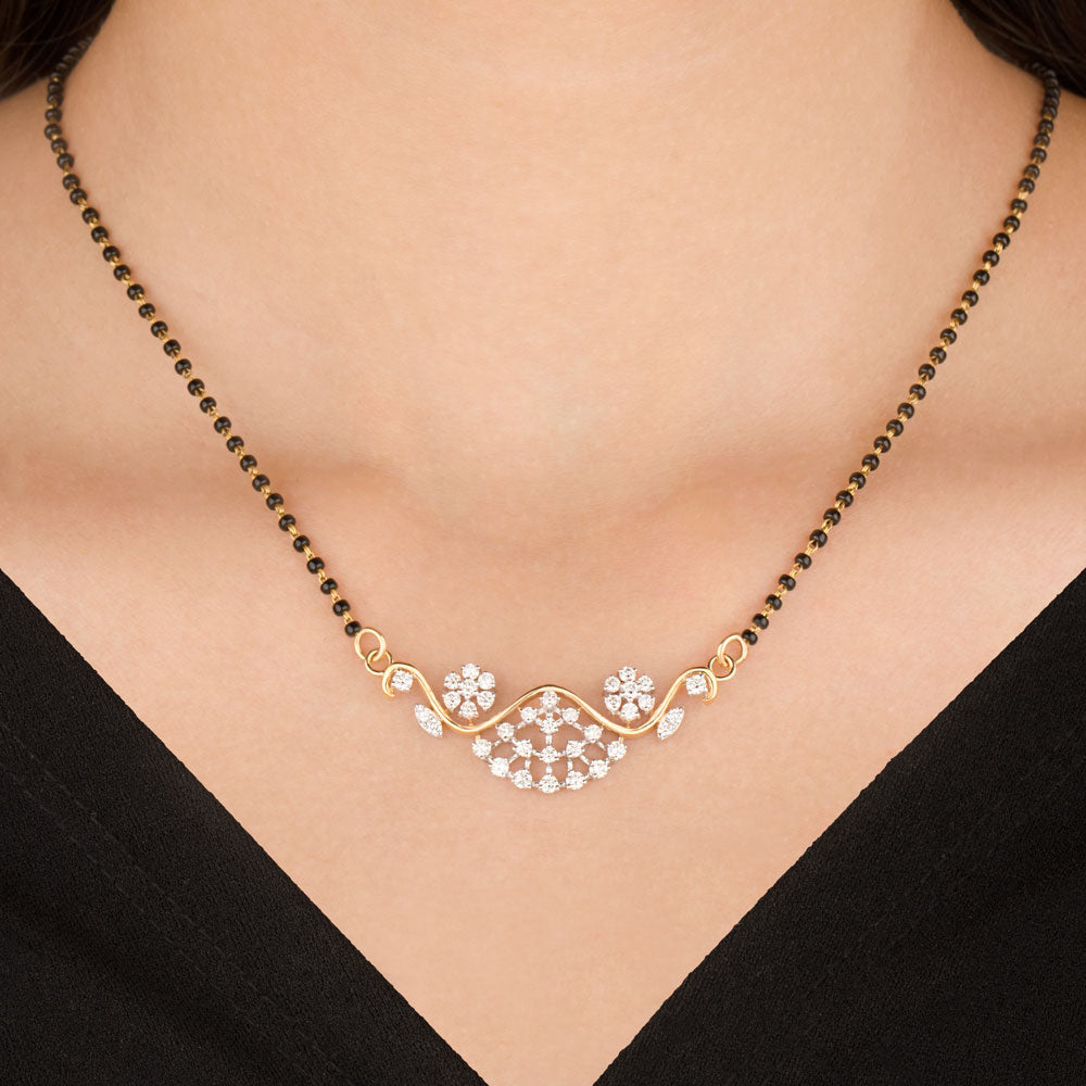 18K Yellow Gold Diamond Tanmaniya - 1.086ct VVS-FG