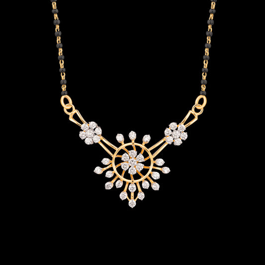 18K Yellow Gold Diamond Tanmaniya - 1.537ct VVS-VS-GHI