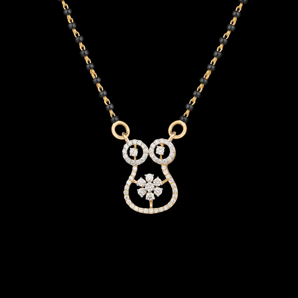 18K Yellow Gold Diamond Tanmaniya - 0.456ct VS-SI-GH