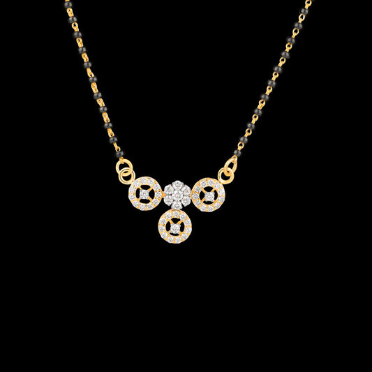18K Yellow Gold Diamond Tanmaniya - 0.63ct VVS-VS-GH