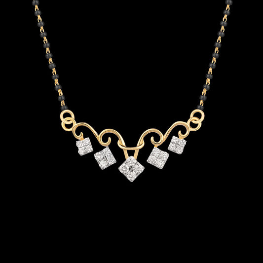 14K Yellow Gold Diamond Tanmaniya - 0.54ct VVS-VS-GH
