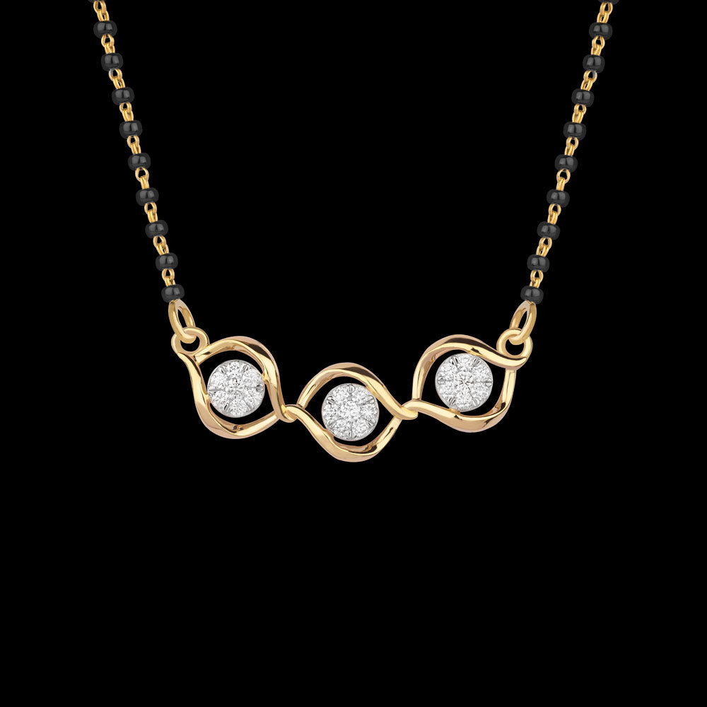 18K Yellow Gold Diamond Tanmaniya - 0.63ct VVS-VS-JK