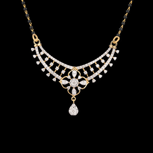 18K Yellow Gold Diamond Tanmaniya - 1.19ct VVS-VS-GH