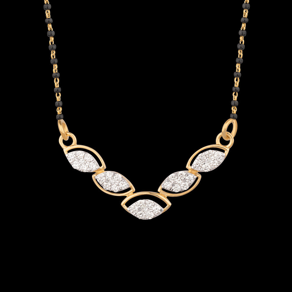 18K Yellow Gold Diamond Tanmaniya - 0.577ct VVS-VS-HI