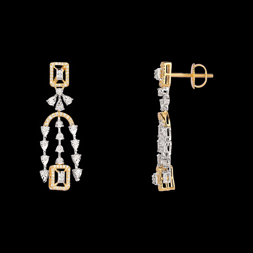 14K Yellow Gold Diamond Jewellery - 1.081ct VVS-VS-GH