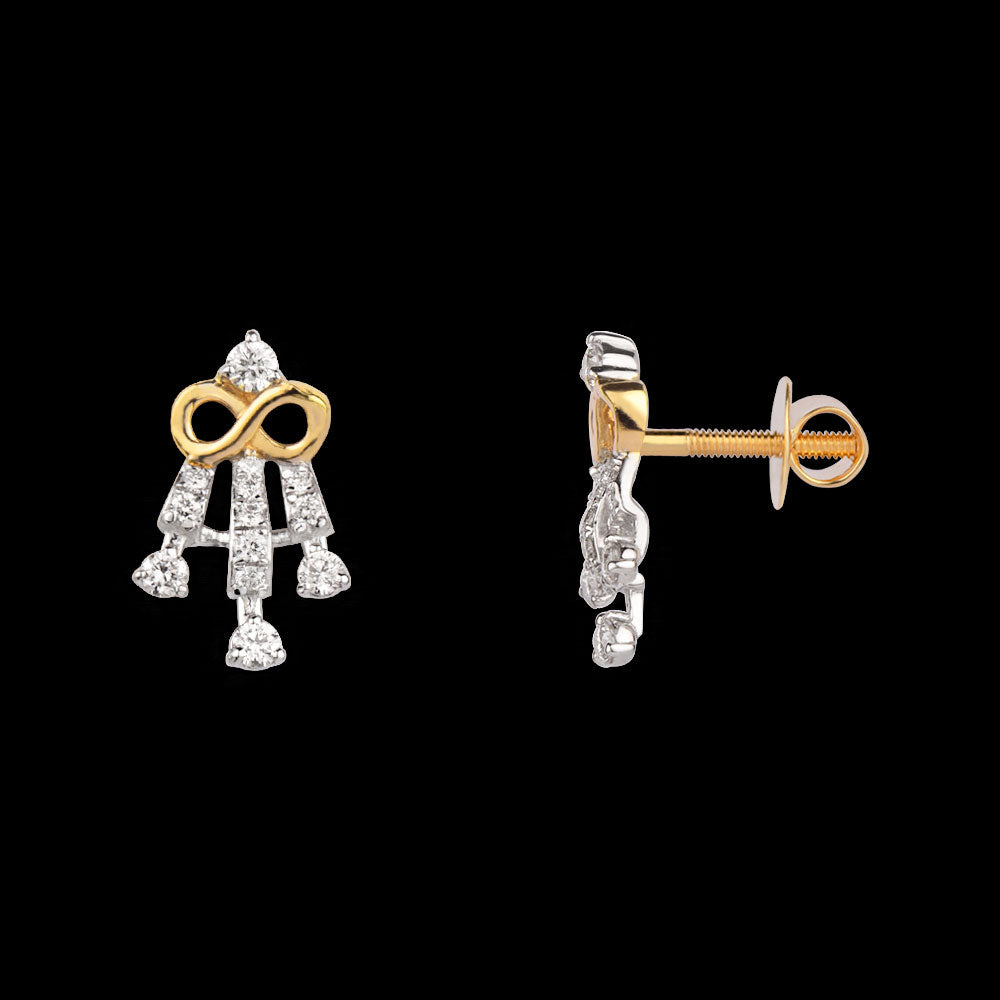 14K Rose Gold Diamond Jewellery - 0.26ct VVS-VS-GH