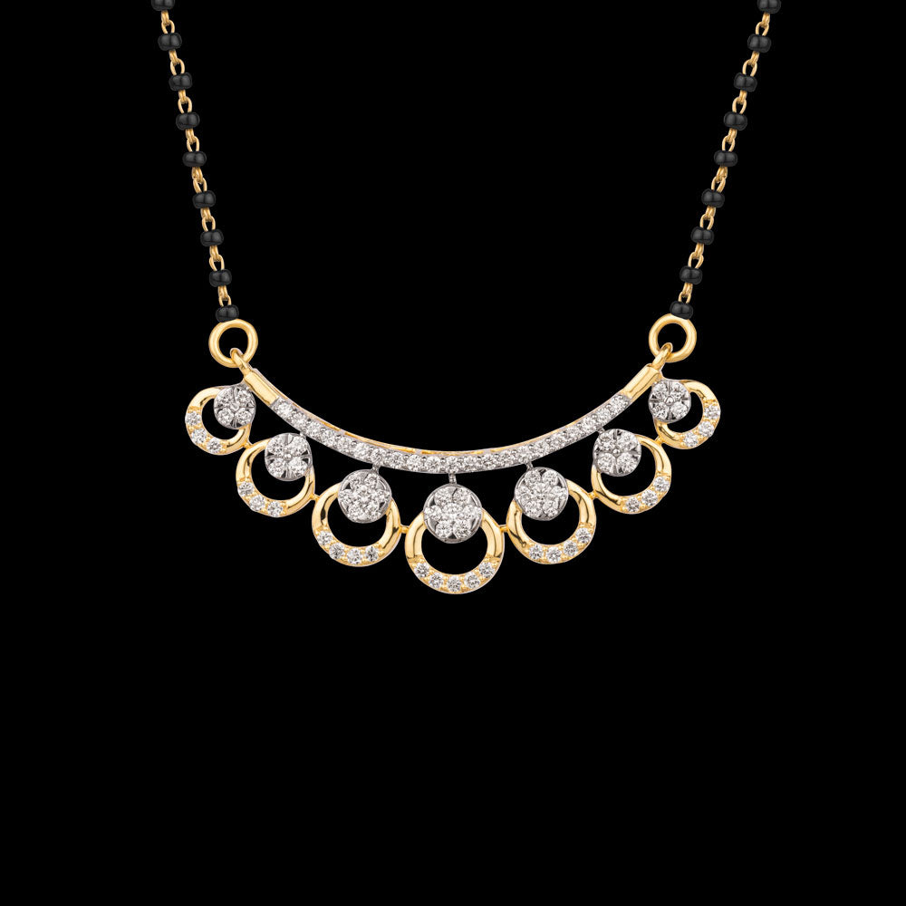18K Yellow Gold Diamond Tanmaniya - 1.25ct VVS-VS-GH