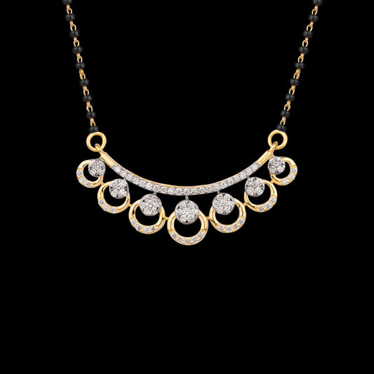18K Yellow Gold Diamond Tanmaniya - 1.25ct VVS-VS-GH