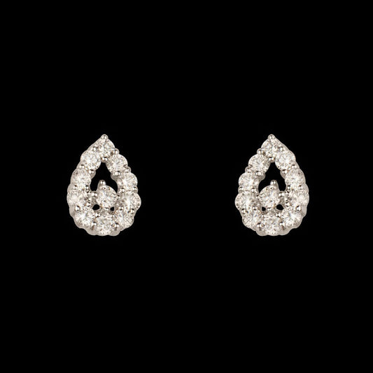 14K Yellow Gold Diamond Earrings - 0.36ct VS-GH
