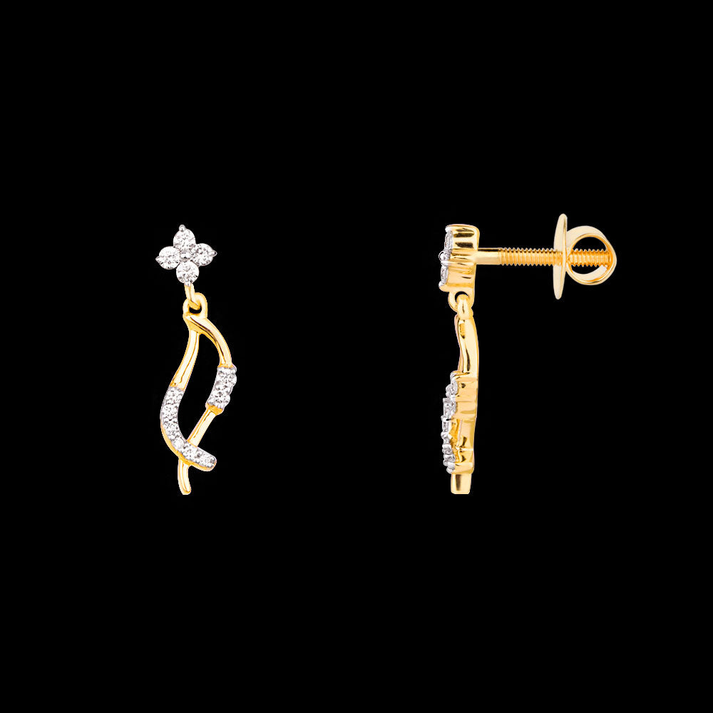 14K Rose Gold Diamond Jewellery - 0.17ct VS-SI-FG