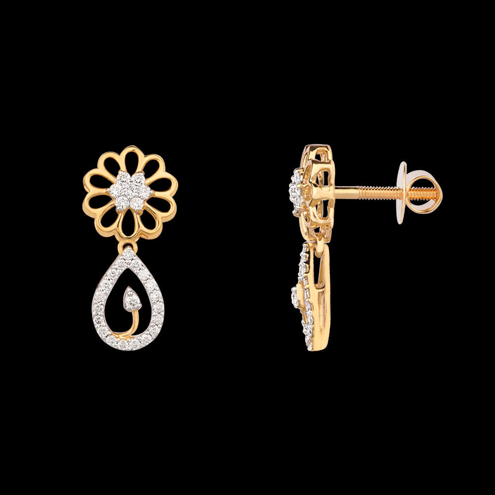 14K Rose Gold Diamond Jewellery - 0.32ct VS-SI-FG