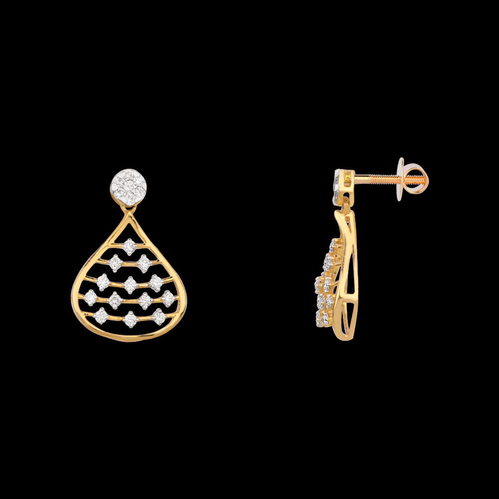 18K Rose Gold Diamond Jewellery - 0.45ct VVS-VS-GH